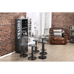 Chichagof 5 Piece Pub Cabinet and Fold-Out Table Set by Trent Austin Design