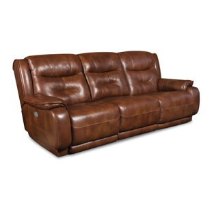 Crescent Sofa Wayfair Crescent Leather Reclining Sofa