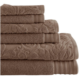 Jarred 6 Piece Cotton Towel Set