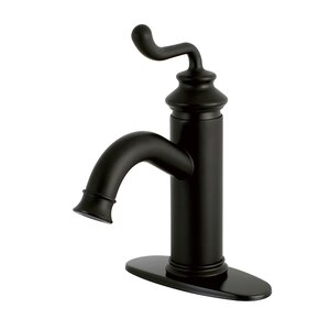 Royale Monobloc Single Handle Bathroom Faucet with Drain Assembly