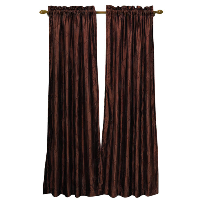 Astoria Grand Manorbier Lined Geometric Blackout Rod Pocket Single