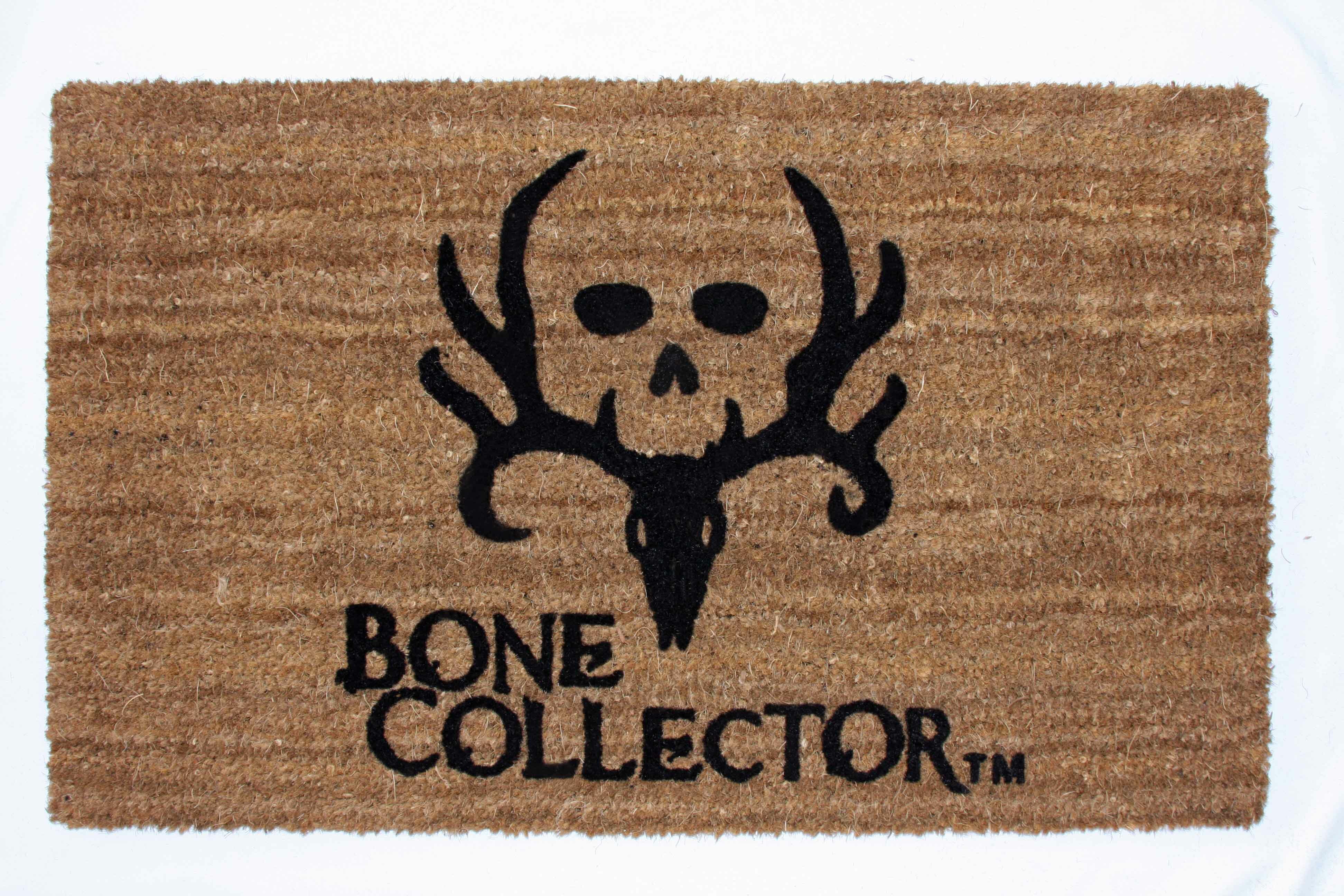 Bone Collector Bone Collector Doormat Reviews Wayfair   Bone Collector Doormat 