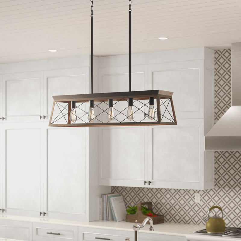 Laurel Foundry Modern Farmhouse Delon 5-Light Kitchen ...