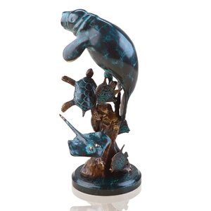 Manatee and Friends Figurine