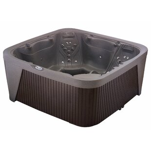 View Daydream 6 Person 45 Jet Plug and Play Hot Tub with Waterfall Span