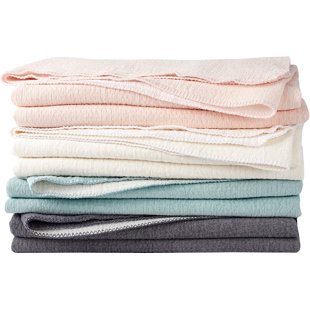 Hotel Luxury Cotton Blankets Wayfair Cozy Cotton Blanket
