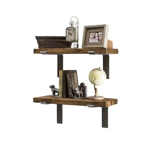 Industrial Accent Shelves (Set of 2)