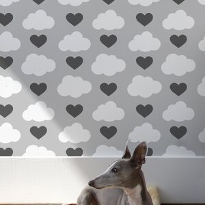 Diorama 15' x 27'' Loveclouds Wallpaper (Set of 2)