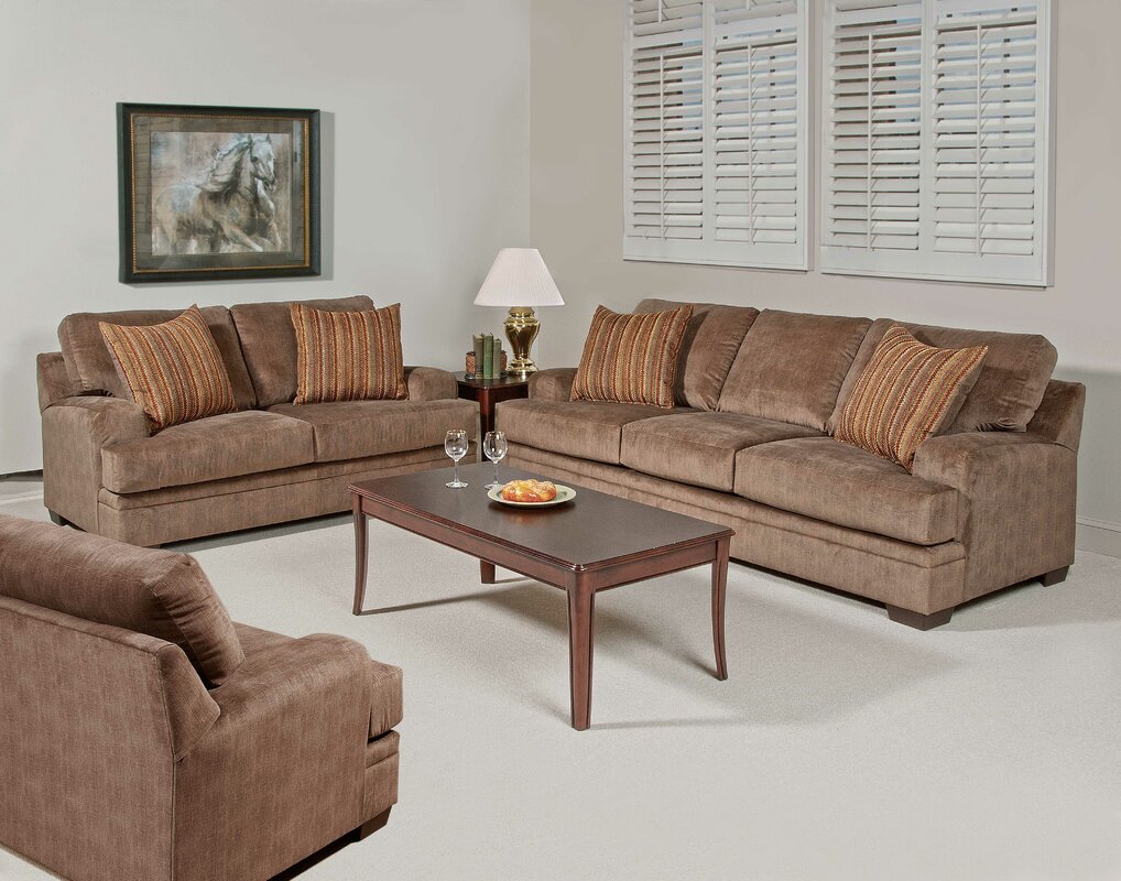 Serta Upholstery Loveseat Reviews Wayfair   Loveseat 