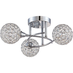 Torrick 3-Light Semi Flush Mount