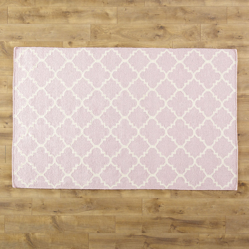 Birch Lane Kids™ Pink/Ivory Area Rug & Reviews Wayfair