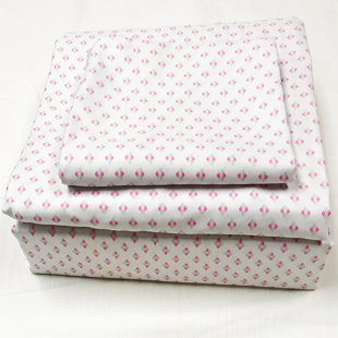 Polka Dot Sheets You Ll Love Wayfair Greenmeadow 200 Thread Count 100 Cotton Sheet Set