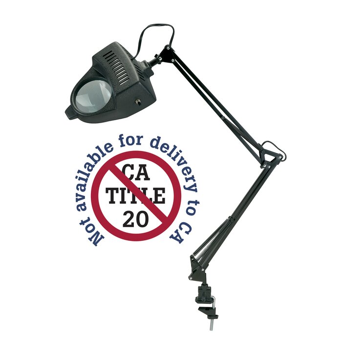 Swing Arm Magnifier 36 Desk Lamp