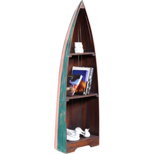 Boat Shaped Bookcase Wayfair Co Uk Boat Rack