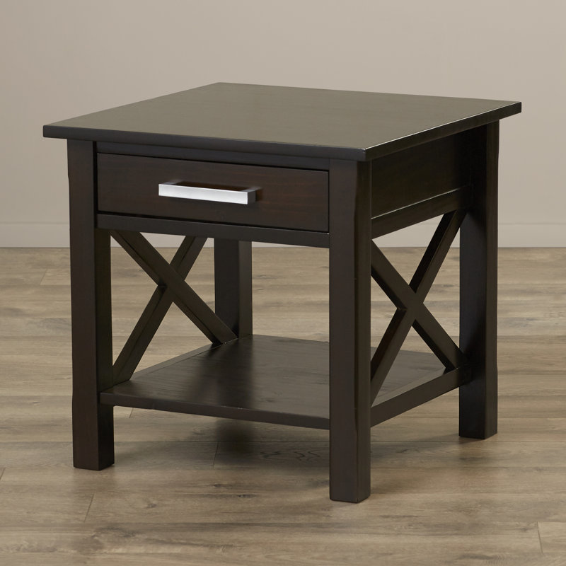 Simpli Home Kitchener End Table With Storage & Reviews Wayfair