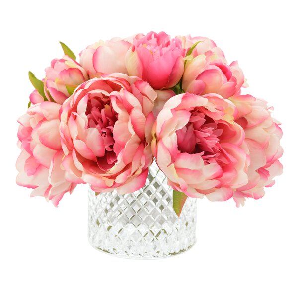 Faux Peony Bouquet & Reviews | Joss & Main