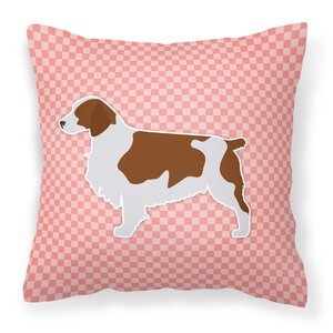 Welsh Springer Spaniel Indoor/Outdoor Throw Pillow