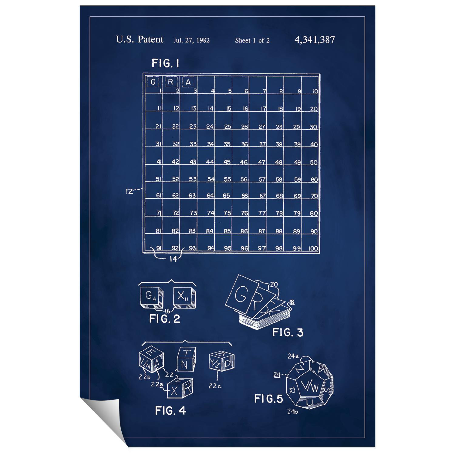 Successories Scrabble Patent Wall Decal Wayfair