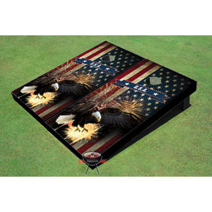 American Bald Eagle Cornhole Board (Set of 2)