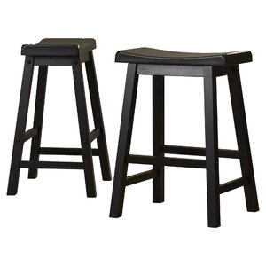 Bates Bar Stool Black (Set of 2)