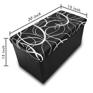 Memory Foam Foldable Ottoman by Best Price Quality