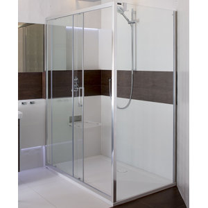 190 x 120 cm Schiebetür Corrall von Belfry Bath..