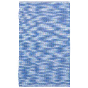 C3 Herringbone Blue Indoor/Outdoor Area Rug