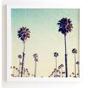 Framed Palm Tree Pictures Wayfair Quickview