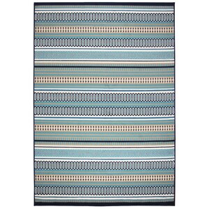 Terry Blue Indoor/Outdoor Area Rug