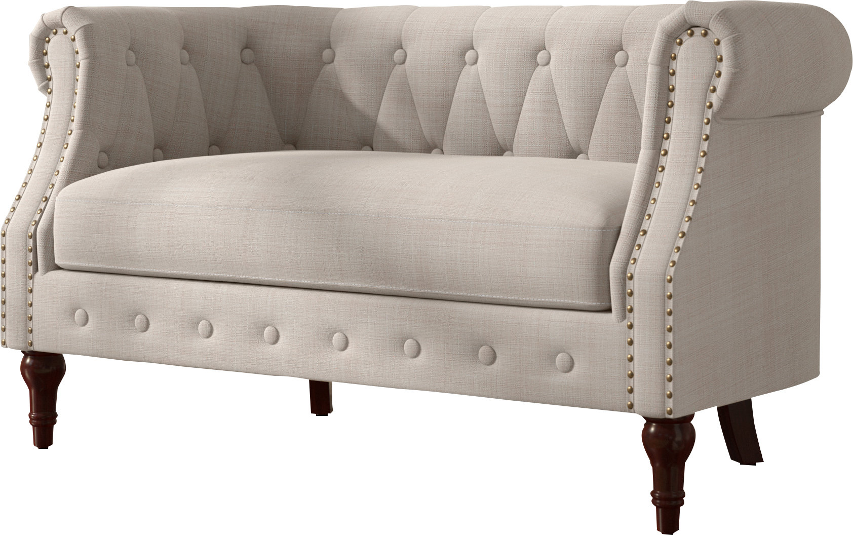 Edmeston Chesterfield Loveseat Reviews Joss Main