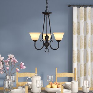 Almont 3-Light Shaded Chandelier
