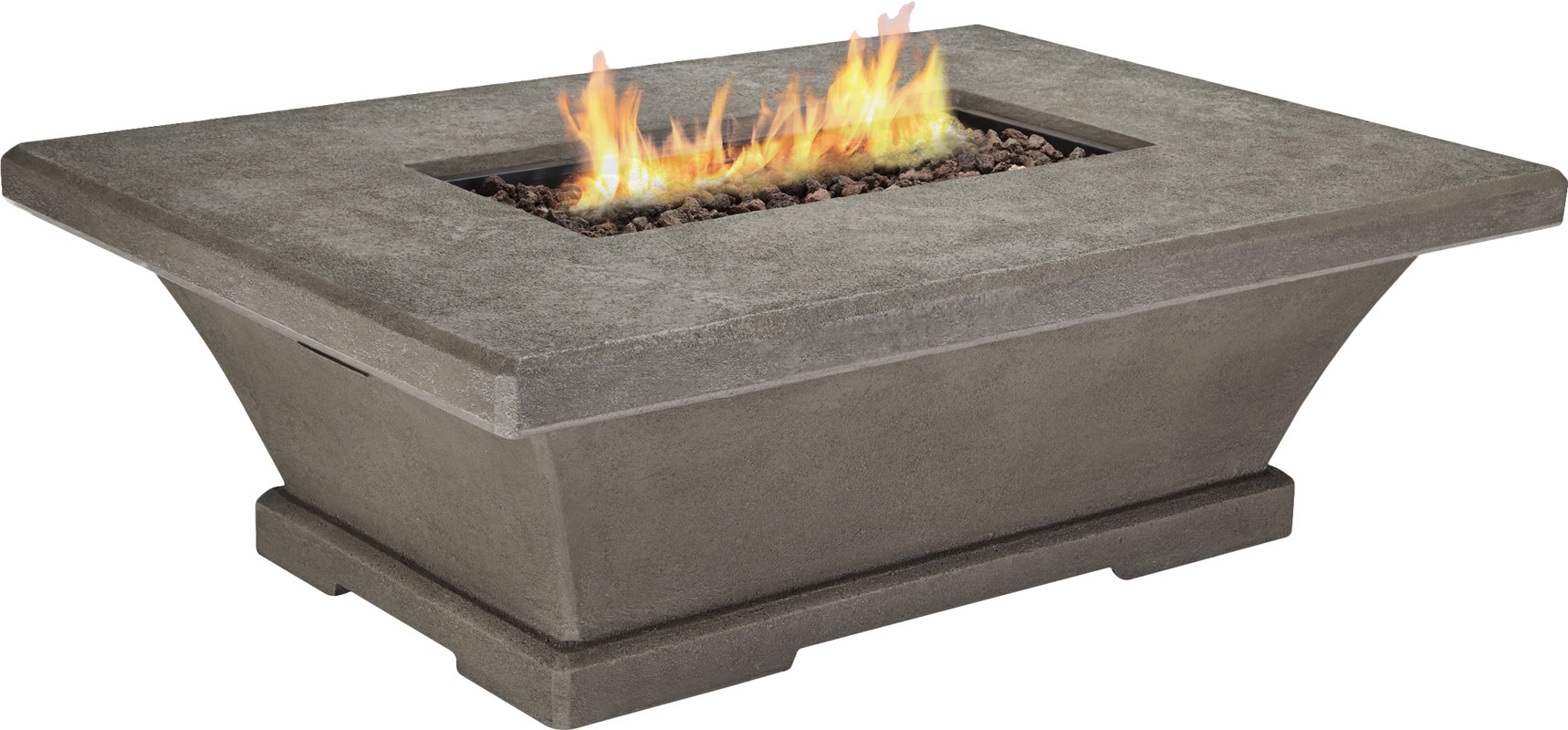 Real Flame Monaco Concrete Propane Fire Pit Table & Reviews Wayfair.ca