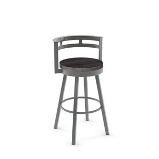 Low Back Bar Stools Birch Lane Talia 25 5 Swivel Bar Stool