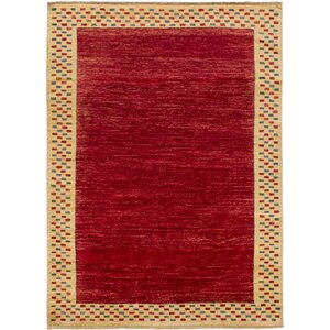 One-of-a-Kind Ziegler Chobi Hand-Knotted Red/Beige Area Rug