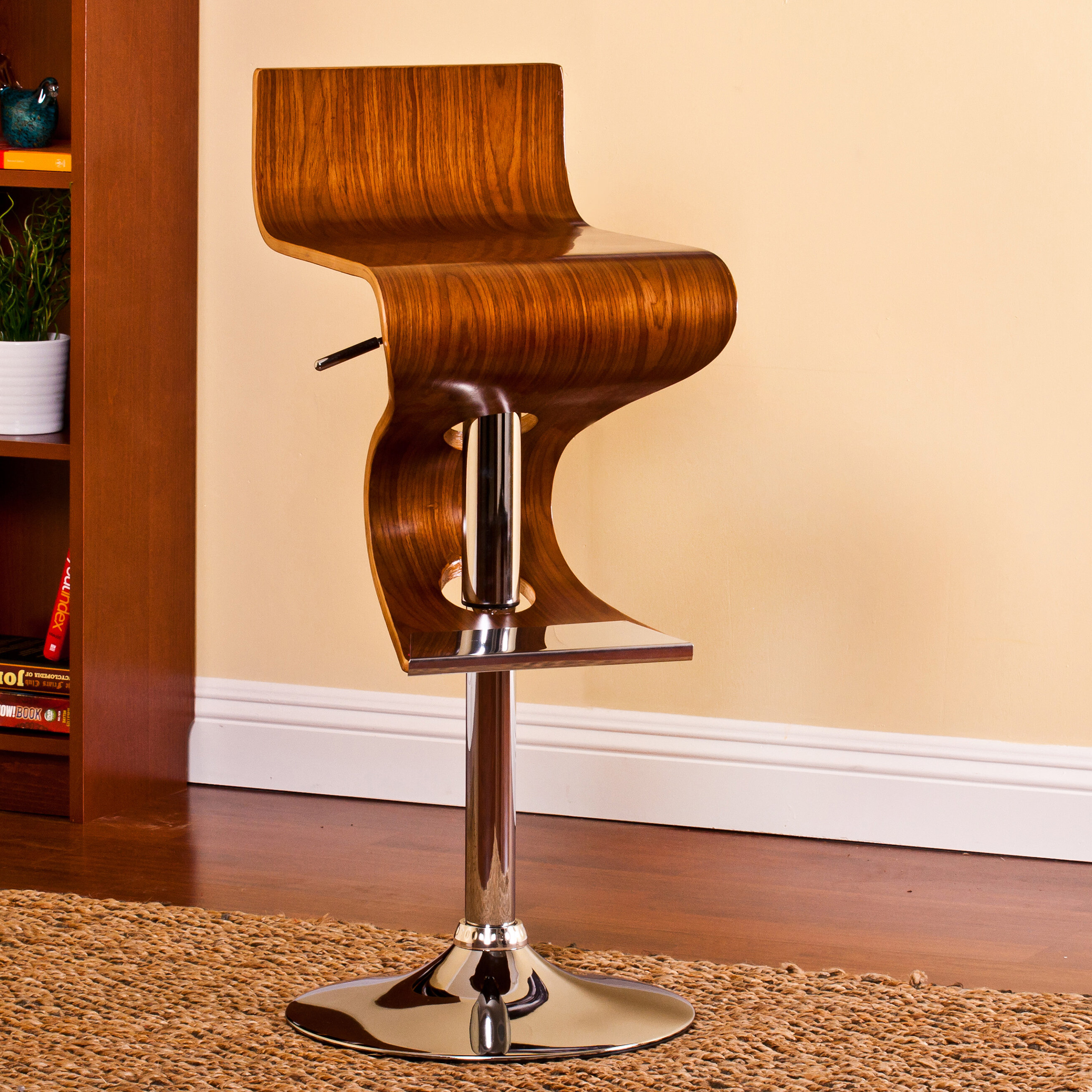 Glen Arbor Adjustable Height Swivel Bar Stool