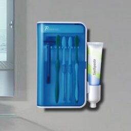 Ultraviolet Family Sanitizer Toothbrush Holder
