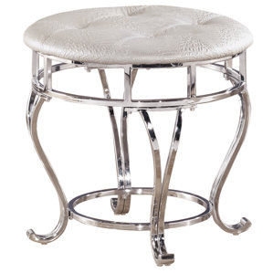 Sylvia Upholstered Stool by Viv + Rae
