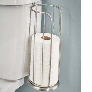 Tank Mounted Toilet Paper Holders You\'ll Love | Wayfair Tank Mounted Toilet Paper Holders You\'ll Love | Wayfair