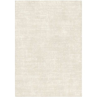 Ivory Plain Rugs Wayfair Co Uk