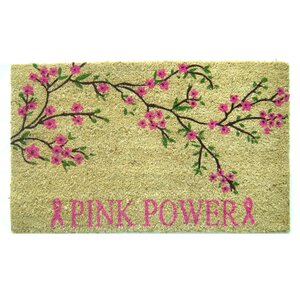 Pink Power Doormat