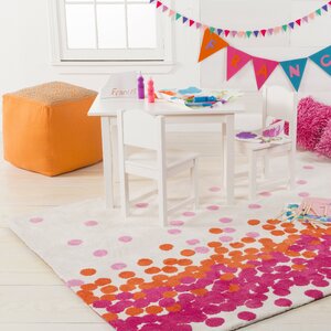 Clive Hot Pink/Carnation Area Rug