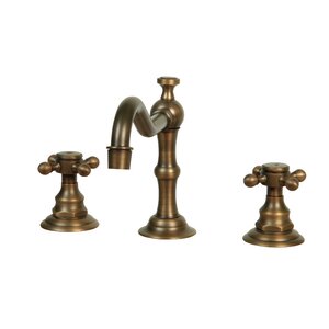 Widespread Faucet with Double Cross Handles