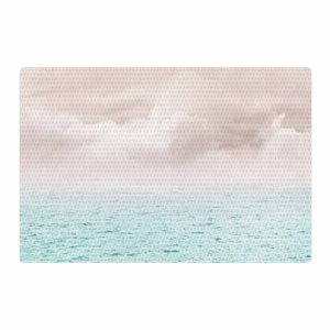 Viviana Gonzalez Pastel Vibes 40 - Serenity Photography Beige/Mint Area Rug