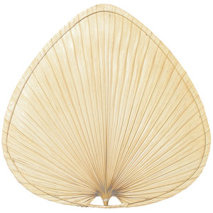 Palisade Wide Oval-Shaped Palm Indoor Ceiling Fan Blades (Set of 8)