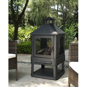 Angarano Steel Wood Burning Pagoda