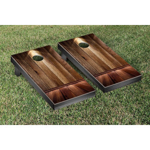 Wooden Spotlight Themed Cornhole Game Set