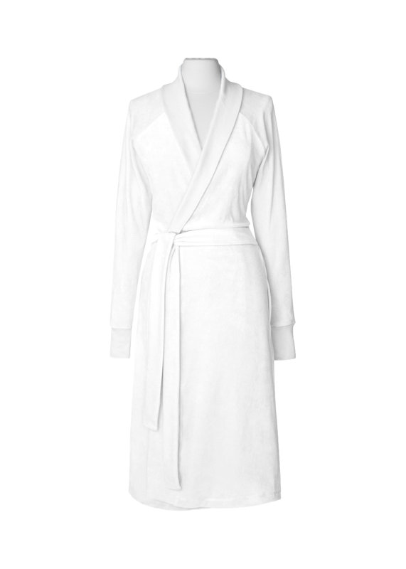 Nine Space Organic Cotton Velour Bathrobe & Reviews Wayfair