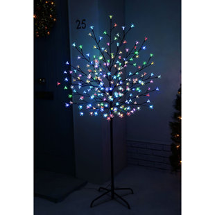 Cherry Blossom Tree Light Wayfair Co Uk Pre Lit Led Illuminated Cherry Blossom Tree 200 Light Lamp