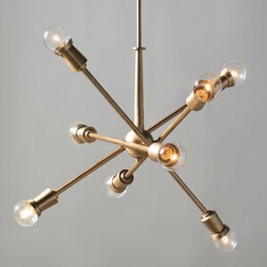 Modena 8-Light Sputnik Chandelier