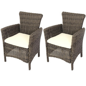 2-tlg. Loungesessel-Set RomV von Hazelwood Home
